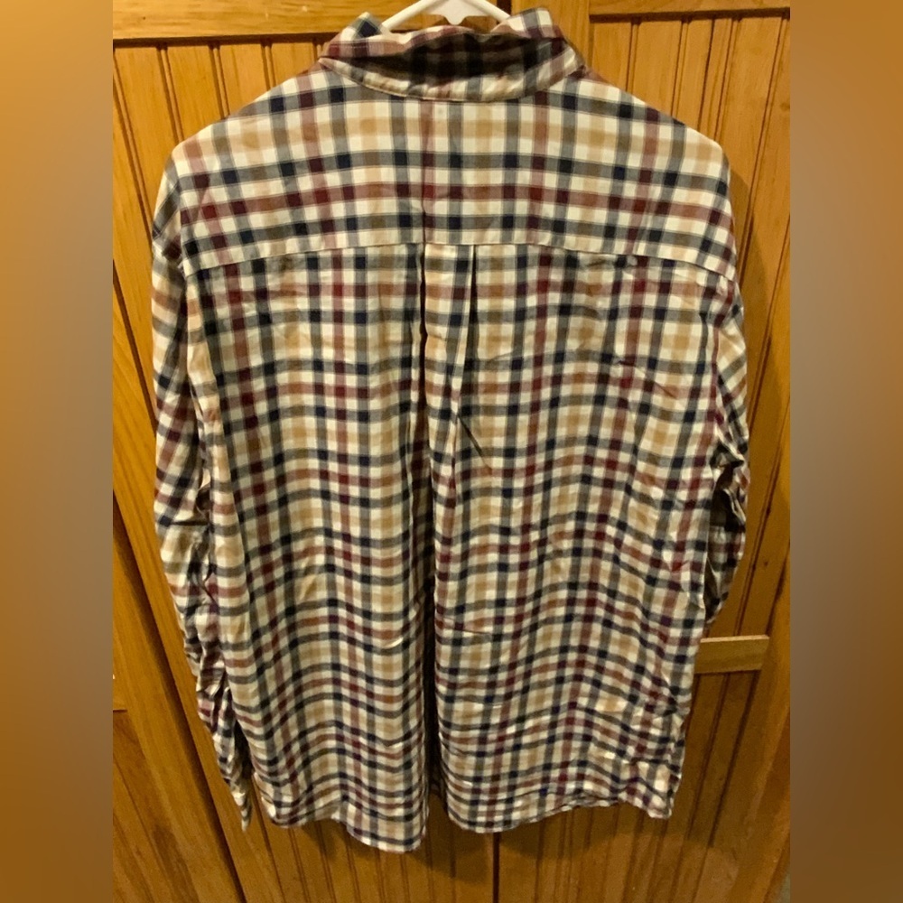 Croft & Barrow Multicolor Plaid Casual Shirt - Picture 3 of 3